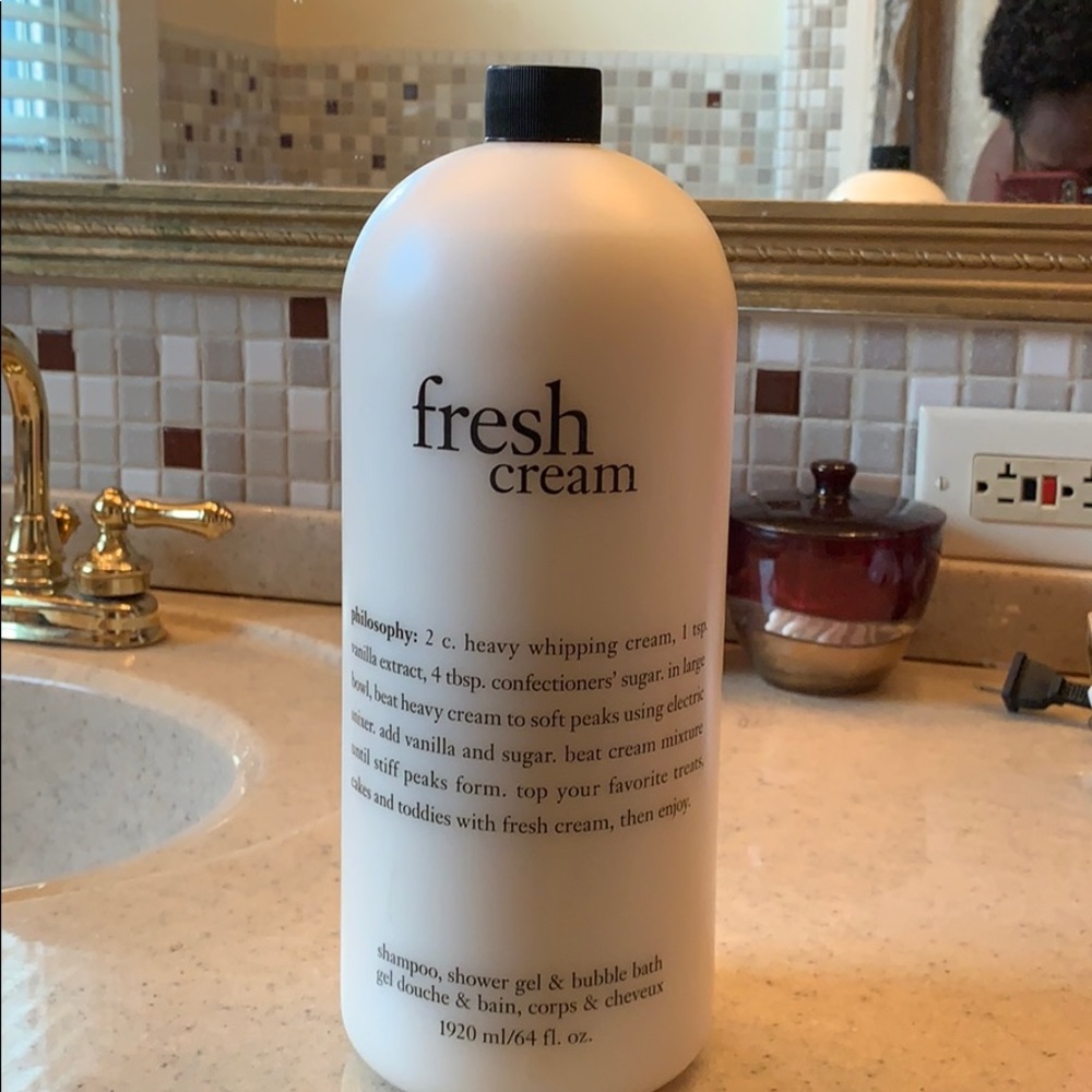 SOLD! Philosophy Fresh Cream ShowerGel&Bubble Bath
